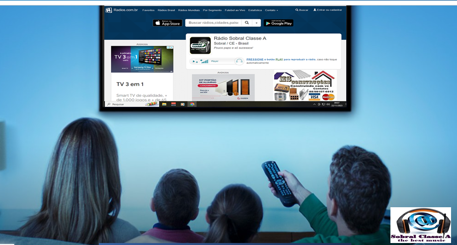 A SOBRAL CLASSE A  AGORA ESTÁ NA SUA SMART TV -  VEJA COMO OUVIR