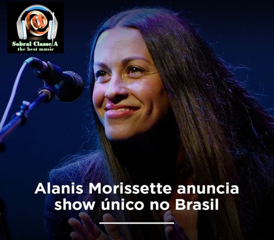 ALANIS MORISSETTE FARÁ SHOW NO BRASIL